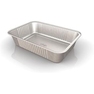 imageNinja Woodfire XL Large Grease Tray Liners Pack of 10 Disposable Foil Grease Catch Liners Official Accessory Compatible with Ninja Woodfire XL BBQ Grill OG850  OG901 Black XSKOGXLGTLNEU