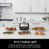 imageNinja EG201 Foodi 6in1 Indoor Grill with Air Fry Roast Bake Broil ampamp Dehydrate 2nd Generation BlackSilver RenewedNinja Foodi Grill