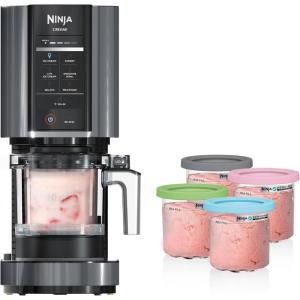 imageNinja CREAMi 7in1 Ice Cream Maker Includes 5 Pints for Ice Cream Gelato Sorbet Milkshakes Mixins Smoothie Bowls ampamp MoreNinja CREAMi 7in1  5 Pints