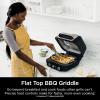 imageNinja IG601 Foodi XL 7in1 Indoor Grill Combo use Opened or Closed Air Fry Dehydrate ampamp More Pro Power Grate Flat Top Griddle Crisper Black 4 Quarts RenewedCountertop GriddleGrill