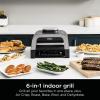 image:imageNinja DG551 Foodi Smart XL 6in1 Indoor Grill wSmart Cook System Renewed Bundle with 2 Year Enhanced Protection Pack