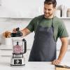 image:imageNinja CO351B SS351 Kitchen Nutri Foodi Power Pitcher System Smoothie Bowl Maker 4in1 Blender  Food Processor Single Serve Blender 1400WP smartTORQUE 6 AutoiQ Presets RenewedSilverBlack