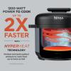 image:imageNinja HyperHeat 9in1 65qt Pressure Cooker  Steams Slow Cooks Sears Sauts Sous Vide Yogurt amp More  With SimpliServe Pot  Powerful 1200Watt  Grey  PC201GYStone Purple