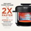 image:imageNinja HyperHeat 9in1 65qt Pressure Cooker  Steams Slow Cooks Sears Sauts Sous Vide Yogurt amp More  With SimpliServe Pot  Powerful 1200Watt  Grey  PC201GYWhite