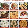 image:imageNinja HyperHeat 9in1 65qt Pressure Cooker  Steams Slow Cooks Sears Sauts Sous Vide Yogurt amp More  With SimpliServe Pot  Powerful 1200Watt  Grey  PC201GYStone Purple