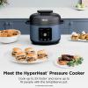 image:imageNinja HyperHeat 9in1 65qt Pressure Cooker  Steams Slow Cooks Sears Sauts Sous Vide Yogurt amp More  With SimpliServe Pot  Powerful 1200Watt  Grey  PC201GYBlue Macaron