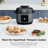 image:imageNinja HyperHeat 9in1 65qt Pressure Cooker  Steams Slow Cooks Sears Sauts Sous Vide Yogurt amp More  With SimpliServe Pot  Powerful 1200Watt  Grey  PC201GYGrey