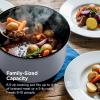 image:imageNinja HyperHeat 9in1 65qt Pressure Cooker  Steams Slow Cooks Sears Sauts Sous Vide Yogurt amp More  With SimpliServe Pot  Powerful 1200Watt  Grey  PC201GYWhite