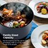 image:imageNinja HyperHeat 9in1 65qt Pressure Cooker  Steams Slow Cooks Sears Sauts Sous Vide Yogurt amp More  With SimpliServe Pot  Powerful 1200Watt  Grey  PC201GYStone Purple
