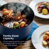 image:imageNinja HyperHeat 9in1 65qt Pressure Cooker  Steams Slow Cooks Sears Sauts Sous Vide Yogurt amp More  With SimpliServe Pot  Powerful 1200Watt  Grey  PC201GYBlue Macaron