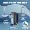 image:imageNinja Thirsti Ultimate Drink System  Still or Sparkling Soda Maker  Create fountainfresh drinks with 20 zero or lowcalorie flavors  Customize your fizz and flavor  Cyberspace  WC3001BL2Cyberspace