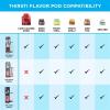 image:imageNinja Thirsti Ultimate Drink System  Still or Sparkling Soda Maker  Create fountainfresh drinks with 20 zero or lowcalorie flavors  Customize your fizz and flavor  Cyberspace  WC3001BL2Cyberspace