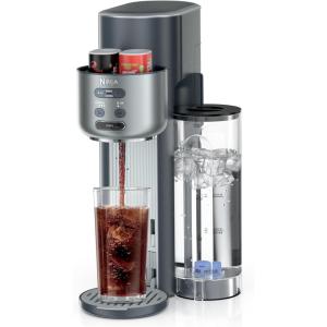 image:imageNinja Thirsti Ultimate Drink System  Still or Sparkling Soda Maker  Create fountainfresh drinks with 20 zero or lowcalorie flavors  Customize your fizz and flavor  Cyberspace  WC3001BL2Cyberspace