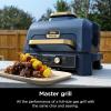 image:imageNinja Woodfire Pro Connect XL Outdoor Grill amp Smoker  Bluetooth App Enabled  7in1 Grill BBQ Smoker Outdoor Air Fryer  Woodfire Technology  BuiltIn Thermometer  Black amp Gold  OG951BK1Black  Gold
