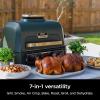 image:imageNinja Woodfire Pro Connect XL Outdoor Grill amp Smoker  Bluetooth App Enabled  7in1 Grill BBQ Smoker Outdoor Air Fryer  Woodfire Technology  BuiltIn Thermometer  Black amp Gold  OG951BK1Black  Gold