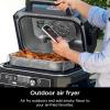 image:imageNinja Woodfire Pro Connect XL Outdoor Grill amp Smoker  Bluetooth App Enabled  7in1 Grill BBQ Smoker Outdoor Air Fryer  Woodfire Technology  BuiltIn Thermometer  Black amp Gold  OG951BK1Green  Gold
