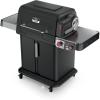 image:imageNinja FlexFlame Grill and Smoker  Electric and Propane Grill Roaster BBQ Grill  5in1 Cooking System  3 Burner  Digital Control  Outdoor Cooking Griddle Pizza Maker  Blue  PG301BLBlack