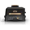 image:imageNinja Woodfire Pro Connect XL Outdoor Grill amp Smoker  Bluetooth App Enabled  7in1 Grill BBQ Smoker Outdoor Air Fryer  Woodfire Technology  BuiltIn Thermometer  Black amp Gold  OG951BK1Black  Gold