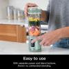 image:imageNinja BC151EM Blast Portable Blender Cordless 18oz Vessel Personal Blenderfor Shakes amp Smoothies BPA Free LeakproofLid amp Sip Spout USBC Rechargeable Dishwasher Safe Parts Forest Green RenewedMint
