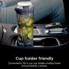 image:imageNinja BC151EM Blast Portable Blender Cordless 18oz Vessel Personal Blenderfor Shakes amp Smoothies BPA Free LeakproofLid amp Sip Spout USBC Rechargeable Dishwasher Safe Parts Forest Green RenewedBlue