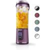 image:imageNinja BC151EM Blast Portable Blender Cordless 18oz Vessel Personal Blenderfor Shakes amp Smoothies BPA Free LeakproofLid amp Sip Spout USBC Rechargeable Dishwasher Safe Parts Forest Green RenewedPassion Fruit