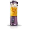 image:imageNinja Blast Portable Blender Cordless 18oz Vessel Personal Blender ForShakes and Smoothies BPA Free LeakproofLid and Sip Spout USBC Rechargeable Dishwasher Safe Metallic Black BC151MBPassion Fruit