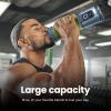 image:imageNinja Blast Portable Blender Cordless 18oz Vessel Personal Blender ForShakes and Smoothies BPA Free LeakproofLid and Sip Spout USBC Rechargeable Dishwasher Safe Metallic Black BC151MBBlue
