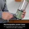 image:imageNinja Blast Portable Blender Cordless 18oz Vessel Personal Blender ForShakes and Smoothies BPA Free LeakproofLid and Sip Spout USBC Rechargeable Dishwasher Safe Metallic Black BC151MBMetallic Green