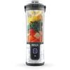 image:imageNinja Blast Portable Blender Cordless 18oz Vessel Personal Blender ForShakes and Smoothies BPA Free LeakproofLid and Sip Spout USBC Rechargeable Dishwasher Safe Metallic Black BC151MBWhite Marble