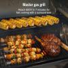image:imageNinja FlexFlame ProConnect Grill amp Smoker  5in1 Smart Cooking System  Electric amp Propane  AppConnected  3Burner Digital Control  Roast Griddle amp Pizza Maker  BlackGold  PG305