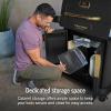 image:imageNinja FlexFlame ProConnect Grill amp Smoker  5in1 Smart Cooking System  Electric amp Propane  AppConnected  3Burner Digital Control  Roast Griddle amp Pizza Maker  BlackGold  PG305