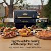image:imageNinja FlexFlame ProConnect Grill amp Smoker  5in1 Smart Cooking System  Electric amp Propane  AppConnected  3Burner Digital Control  Roast Griddle amp Pizza Maker  BlackGold  PG305