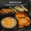 image:imageNinja FlexFlame ProConnect Grill amp Smoker  5in1 Smart Cooking System  Electric amp Propane  AppConnected  3Burner Digital Control  Roast Griddle amp Pizza Maker  BlackGold  PG305