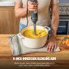 image:imageNinja Immersion Blender and Whisk Hand Stick Blender 4 speeds with SplatterShield and PanProtect 4Cup Blending Vessel Dishwasher Safe 5ft Cord Ergonomic Dark Gray CI201GY