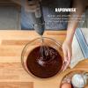 image:imageNinja Immersion Blender and Whisk Hand Stick Blender 4 speeds with SplatterShield and PanProtect 4Cup Blending Vessel Dishwasher Safe 5ft Cord Ergonomic Dark Gray CI201GY
