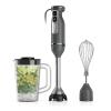 image:imageNinja Immersion Blender and Whisk Hand Stick Blender 4 speeds with SplatterShield and PanProtect 4Cup Blending Vessel Dishwasher Safe 5ft Cord Ergonomic Dark Gray CI201GY