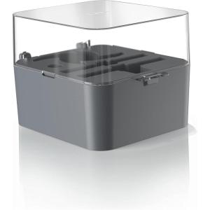 image:imageNinja XSKNF70SBX Professional XL Food Processor Storage Box Compatible with NF700 Ninja Food Processors  Specifically for storing Dough Blade Chop Blade amp Discs GrayBox