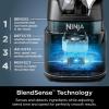 image:imageNinja TB300 Detect Duo Power Blender with Single Serve with Blend Sense Technology 72 oz Pitcher with Lid and 24 oz Single Serve Cup with Lid Platinum Silver Renewed