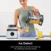 image:imageNinja TB300 Detect Duo Power Blender with Single Serve with Blend Sense Technology 72 oz Pitcher with Lid and 24 oz Single Serve Cup with Lid Platinum Silver Renewed