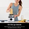 image:imageNinja TB300 Detect Duo Power Blender with Single Serve with Blend Sense Technology 72 oz Pitcher with Lid and 24 oz Single Serve Cup with Lid Platinum Silver Renewed