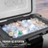 image:imageNinja FrostVault  65qt Wheeled Cooler with Cold Dry Zone  Integrated FridgeTemp Dry Storage Drawer  Premium HeavyDuty Insulated Cooler  Keeps Ice Cold for Days  Strawberry Rhubarb  FB265BPDaffodil Daze