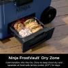 image:imageNinja FrostVault  65qt Wheeled Cooler with Cold Dry Zone  Integrated FridgeTemp Dry Storage Drawer  Premium HeavyDuty Insulated Cooler  Keeps Ice Cold for Days  Strawberry Rhubarb  FB265BPLakeshore Blue