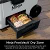 image:imageNinja FrostVault  65qt Wheeled Cooler with Cold Dry Zone  Integrated FridgeTemp Dry Storage Drawer  Premium HeavyDuty Insulated Cooler  Keeps Ice Cold for Days  Strawberry Rhubarb  FB265BPCloud White