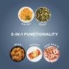 image:imageNinja Air Fryer Pro 5in1  5 QT Capacity Air Fry Bake Roast Reheat and Dehydrate Air Crisp Technology  Nonstick Basket amp Crisper Plate  Cyberspace  AF142BLCyberspace