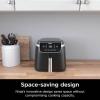 image:imageNinja Air Fryer Pro 5in1  5 QT Capacity Air Fry Bake Roast Reheat and Dehydrate Air Crisp Technology  Nonstick Basket amp Crisper Plate  Cyberspace  AF142BLBlack