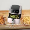 image:imageNinja Air Fryer Pro 5in1  5 QT Capacity Air Fry Bake Roast Reheat and Dehydrate Air Crisp Technology  Nonstick Basket amp Crisper Plate  Cyberspace  AF142BLLight Pink