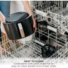 image:imageNinja Air Fryer Pro 5in1  5 QT Capacity Air Fry Bake Roast Reheat and Dehydrate Air Crisp Technology  Nonstick Basket amp Crisper Plate  Cyberspace  AF142BLGrey