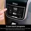 image:imageNinja Air Fryer Pro 5in1  5 QT Capacity Air Fry Bake Roast Reheat and Dehydrate Air Crisp Technology  Nonstick Basket amp Crisper Plate  Cyberspace  AF142BLBlack