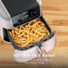 image:imageNinja Air Fryer Pro 5in1  5 QT Capacity Air Fry Bake Roast Reheat and Dehydrate Air Crisp Technology  Nonstick Basket amp Crisper Plate  Cyberspace  AF142BLLight Pink