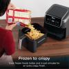 image:imageNinja Air Fryer Pro 5in1  5 QT Capacity Air Fry Bake Roast Reheat and Dehydrate Air Crisp Technology  Nonstick Basket amp Crisper Plate  Cyberspace  AF142BLBlack